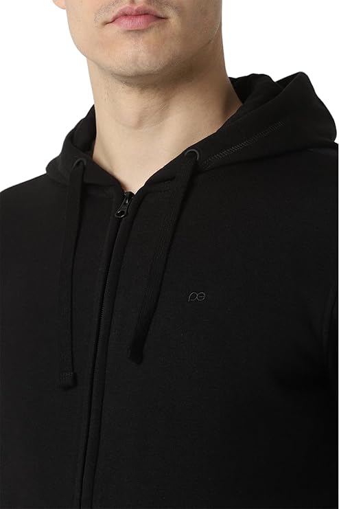 peter england men cotton blend hooded neck sweatshirt peter england men cotton blend hooded neck sweatshirt