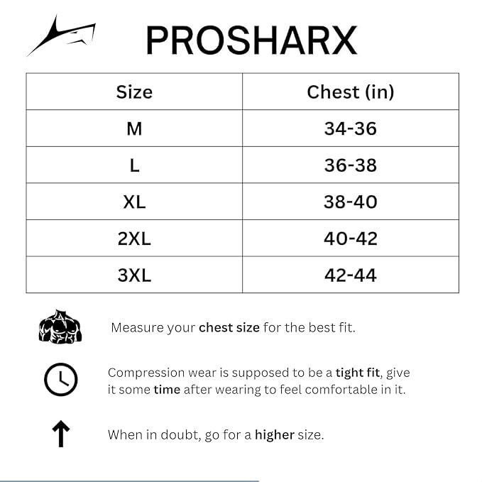 prosharx half sleeve compression t shirt men's athletic & sports tights for fitness prosharx half sleeve compression t shirt men's athletic & sports tights for fitness